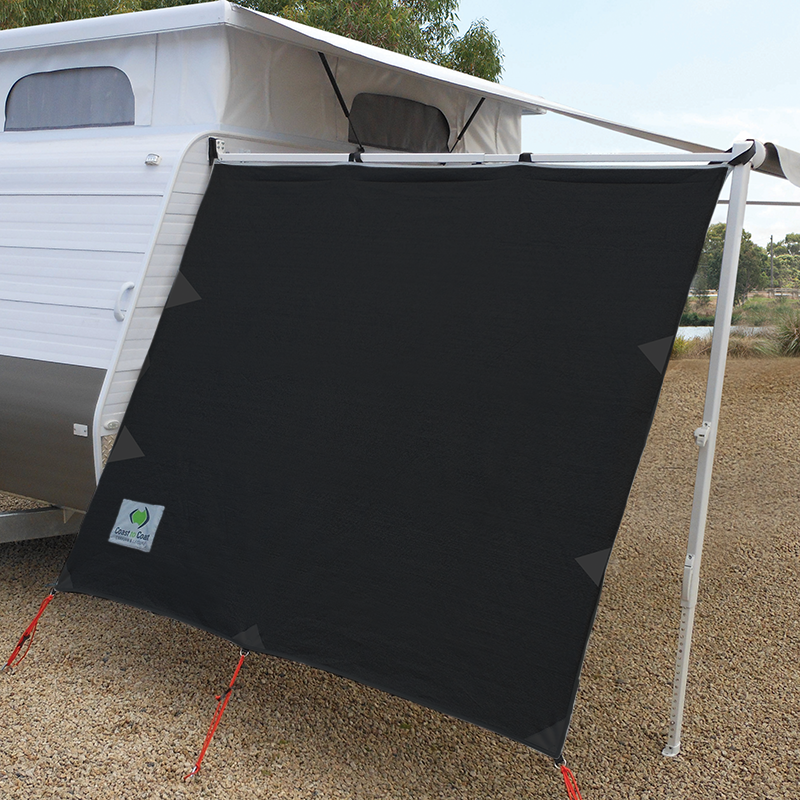 COAST Premium Side Black Sunscreen Suits Pop-Top Awning