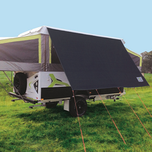 Load image into Gallery viewer, COAST Camper Offside Black Privacy Sunscreens (W3380xH2050mm)
