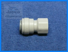 Load image into Gallery viewer, John Guest 12mm Push Fit Connector to 3/8&quot; BSP Female
