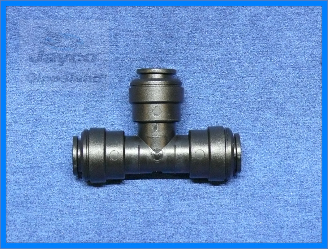 John Guest 12mm Push Fit Tee Connector