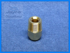 John Guest 12mm Push Fit Straight Connector To 1/2" NPT Brass Fitting
