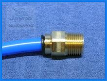 Load image into Gallery viewer, John Guest 12mm Push Fit Straight Connector To 1/2&quot; NPT Brass Fitting
