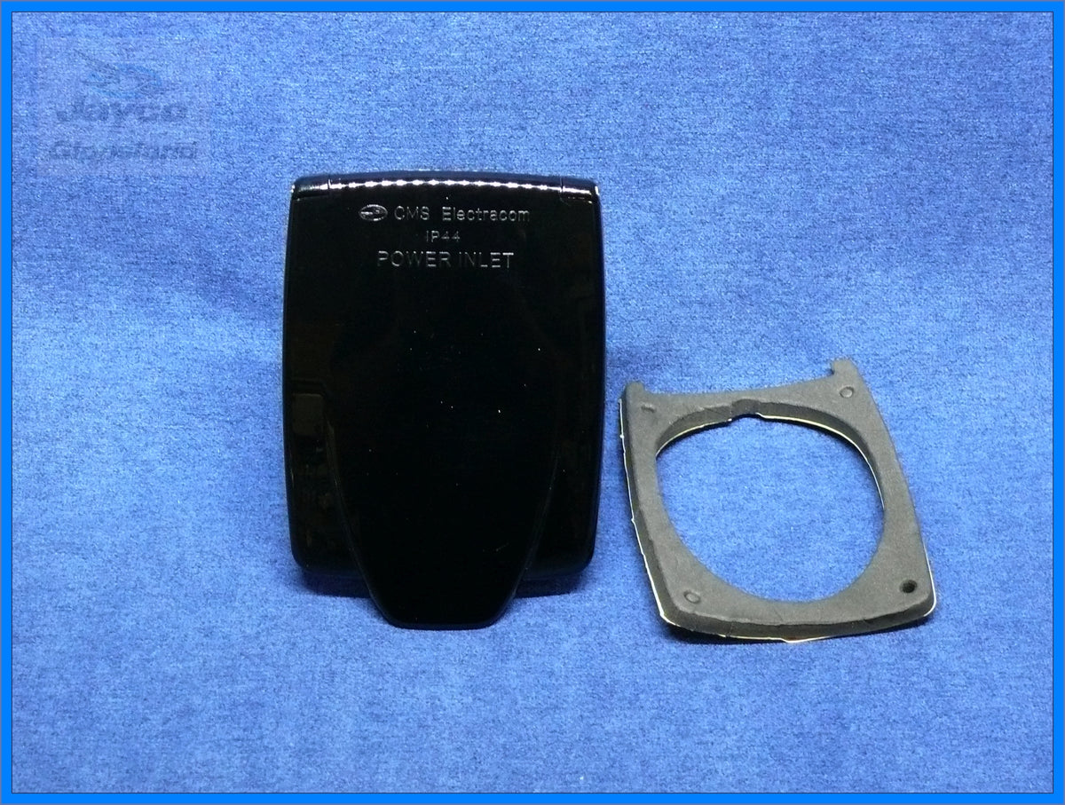 CMS Caravan Power Inlet 15amp Black – Jayco Gippsland RV SuperStore