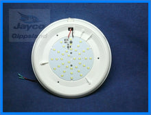 Load image into Gallery viewer, TWO - WHITEVISION Oyster Caravan Ceiling LED Lights 10&quot; 250mm 12/24v
