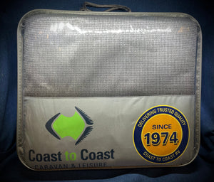 COAST Camper Offside Grey Privacy Sunscreens (W3380xH2050mm)