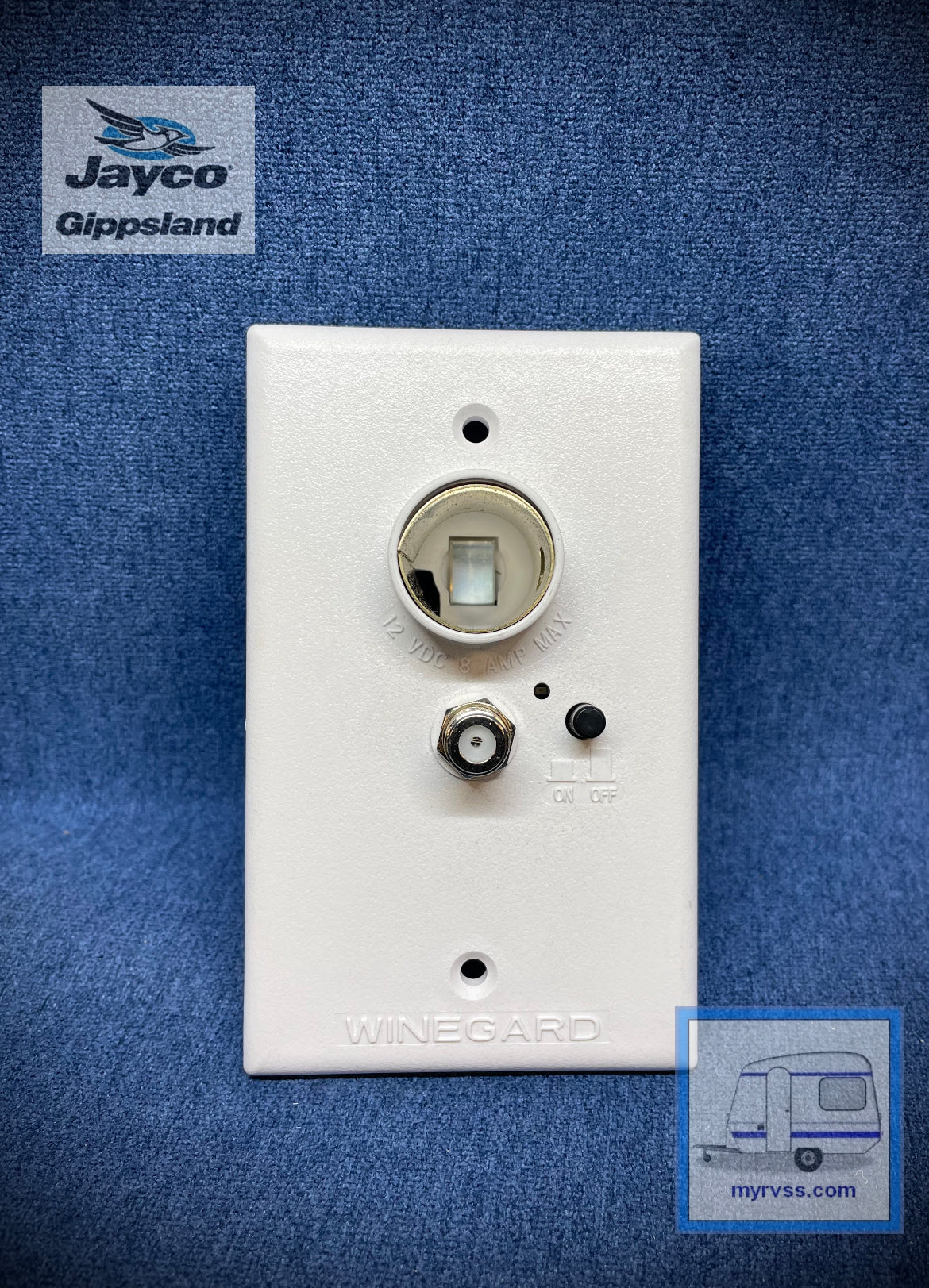 Winegard White 12v Power Supply to TV Antenna RV-0742 – Jayco