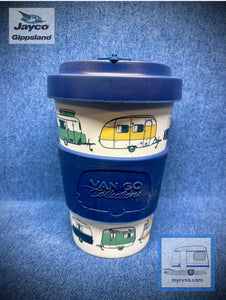 Van Go Bamboo Travel Mug 400ml 'Navy Blue'