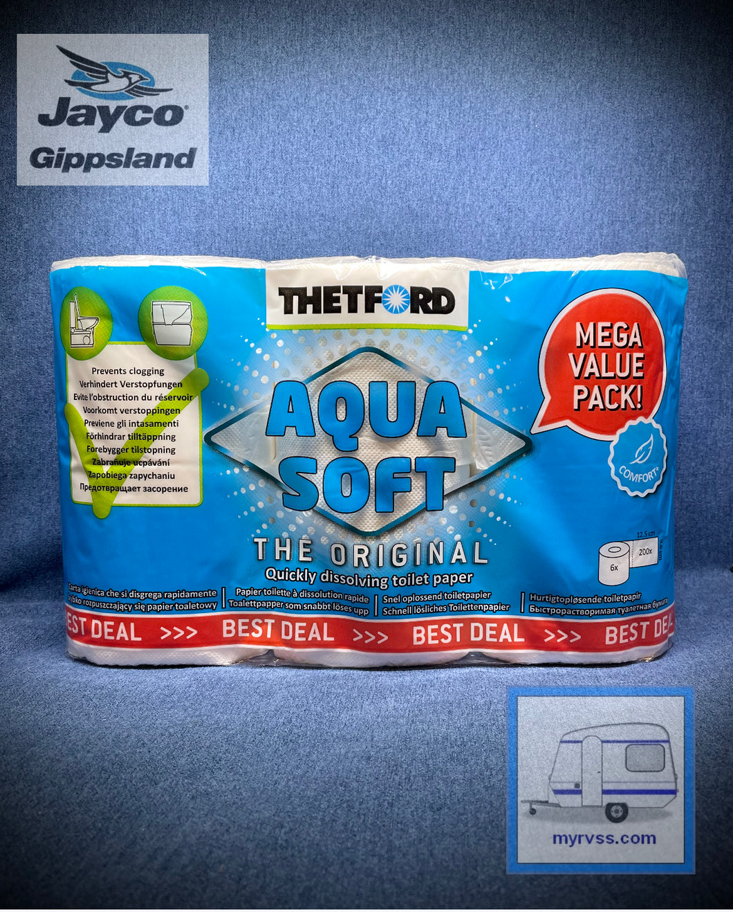 Thetford Aqua Soft RV Toilet Paper