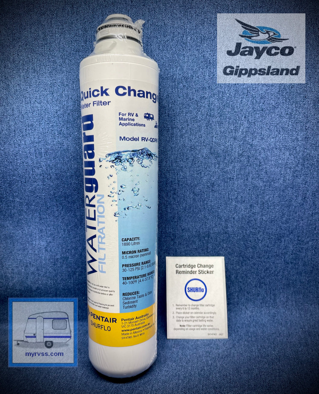 Shurflo Waterguard Replacement Water Filter – Jayco Gippsland RV