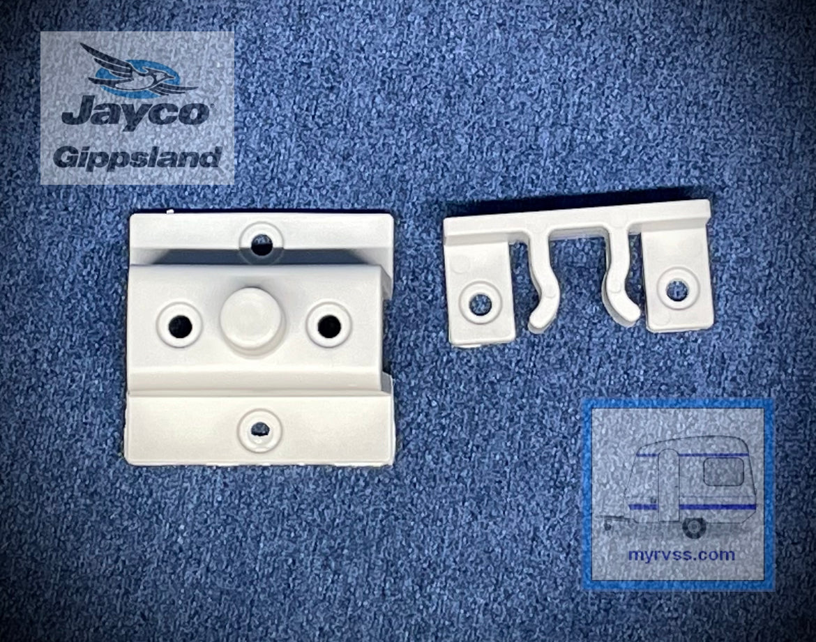 JAYCO Shower Door Pivot Catch GREY Jayco Gippsland RV SuperStore