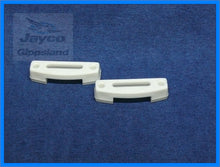 Load image into Gallery viewer, Poly Roof Rail Bracket White PAIR
